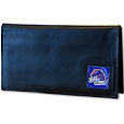 Boise St. Broncos Deluxe Leather Checkbook Cover